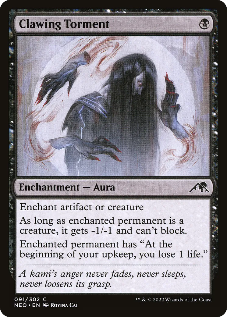 Tourment griffant — Kamigawa: Neon Dynasty — Magic: The Gathering