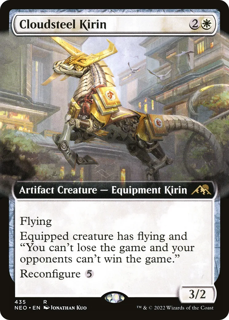 Cloudsteel Kirin — Kamigawa: Neon Dynasty — Magic: The Gathering