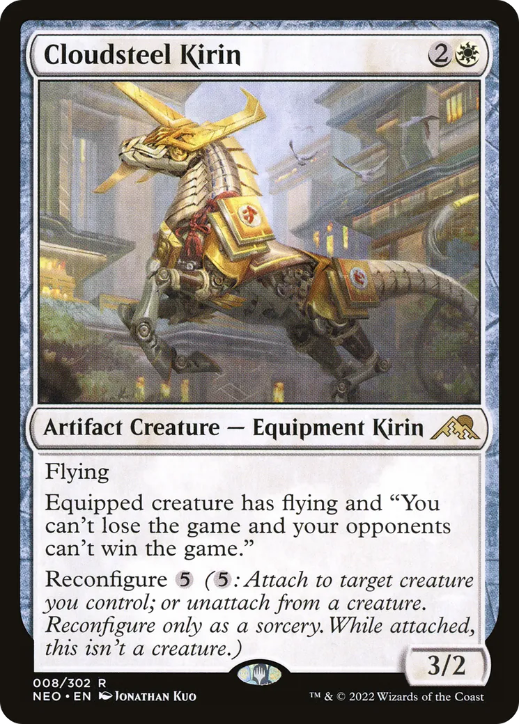 Cloudsteel Kirin — Kamigawa: Neon Dynasty — Magic: The Gathering