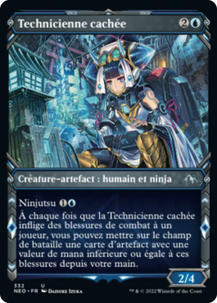Technicienne cachée — Kamigawa: Neon Dynasty — Magic: The Gathering