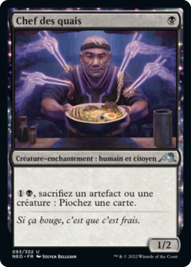 Chef des quais — Kamigawa: Neon Dynasty — Magic: The Gathering
