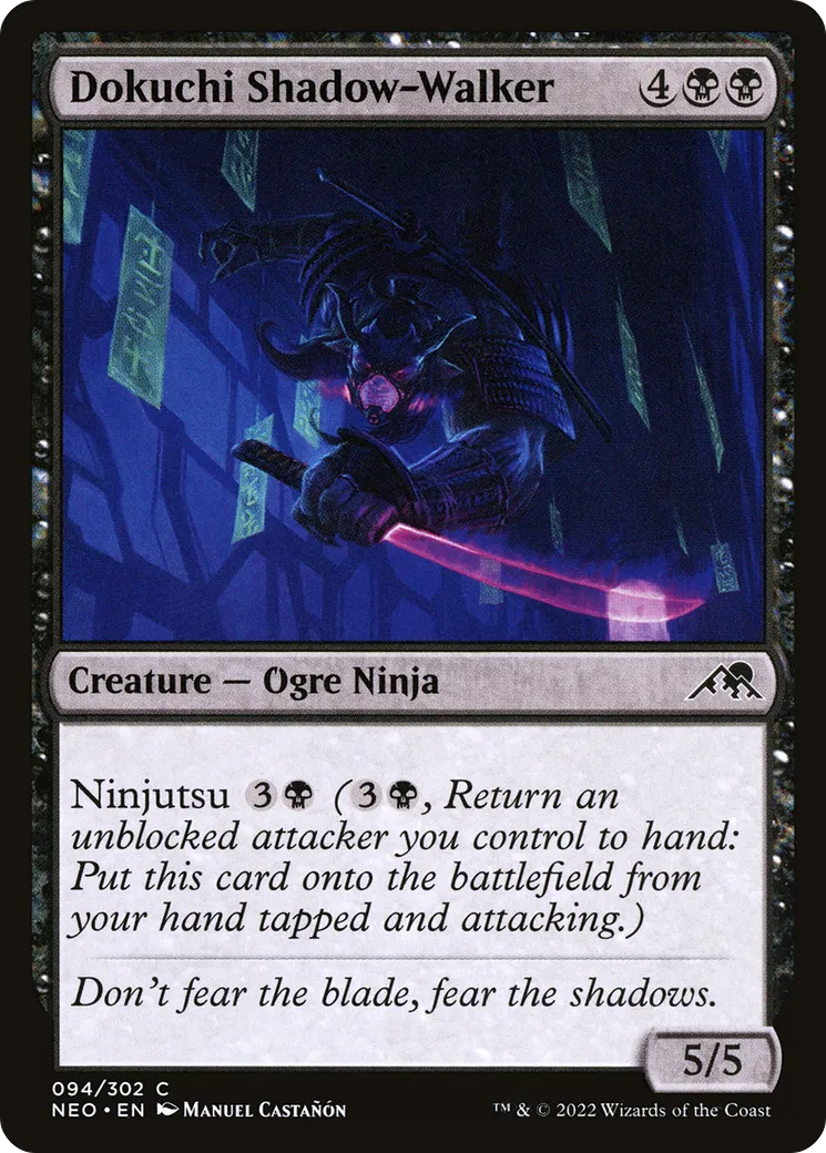 Marche-Ombre Dokuchi — Kamigawa: Neon Dynasty — Magic: The Gathering