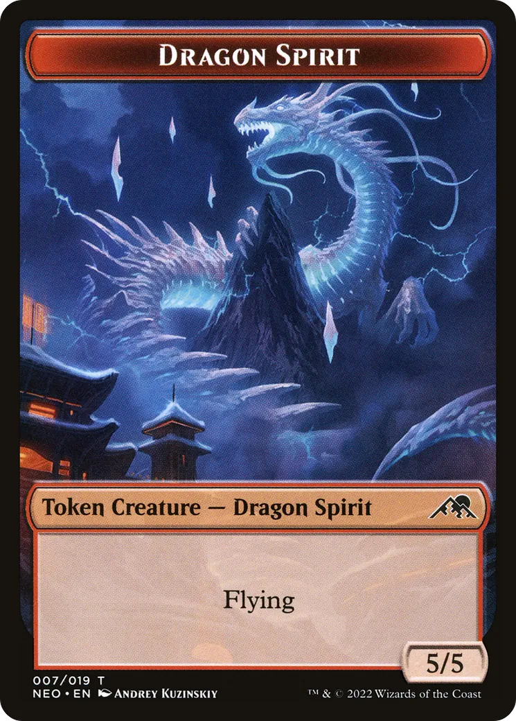 Dragon Spirit — Kamigawa: Neon Dynasty — Magic: The Gathering