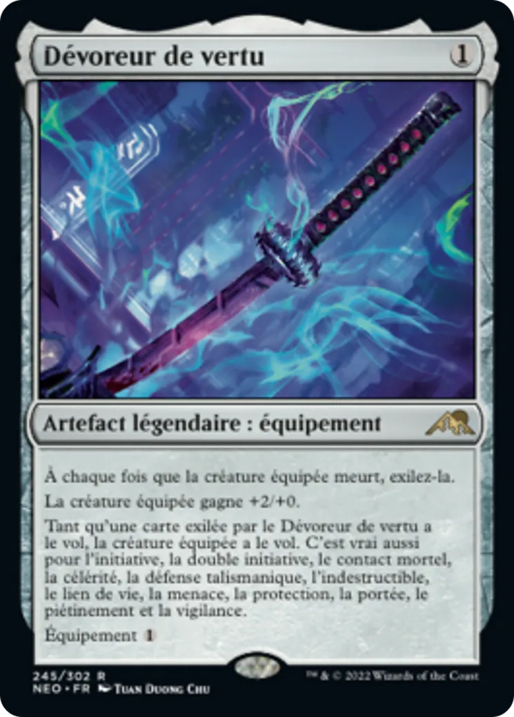 Dévoreur de vertu — Kamigawa: Neon Dynasty — Magic: The Gathering