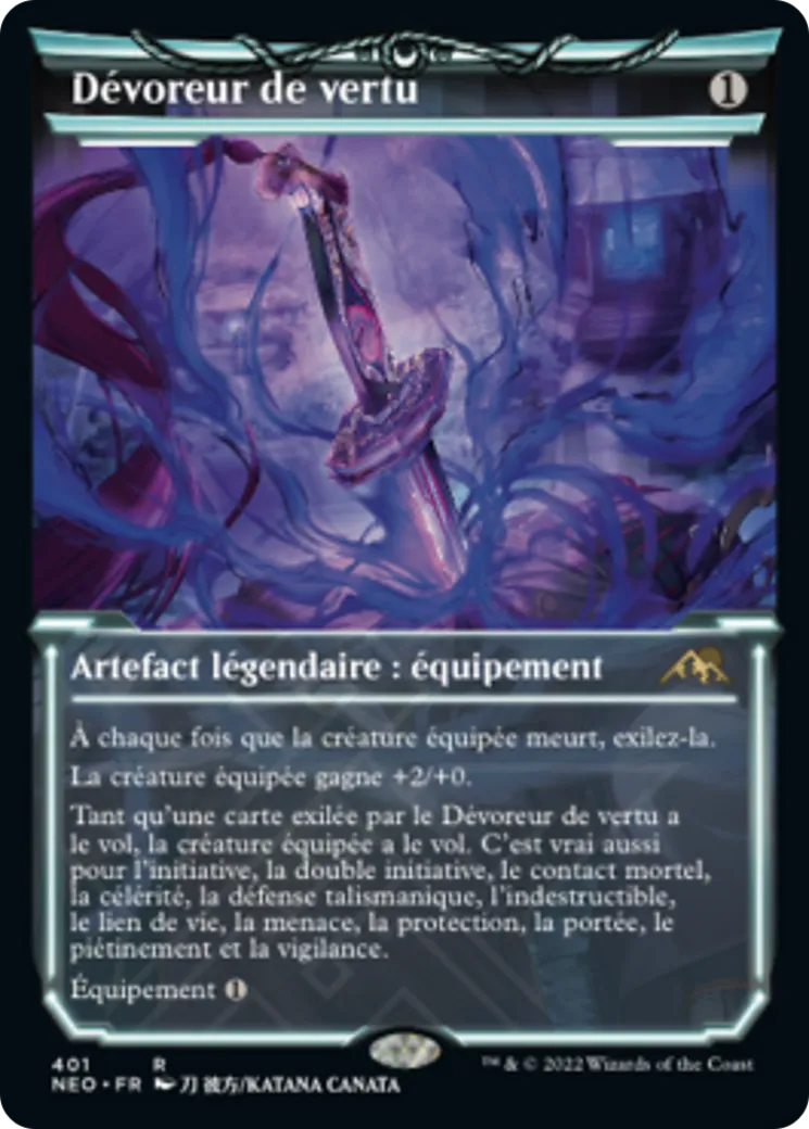 Dévoreur de vertu — Kamigawa: Neon Dynasty — Magic: The Gathering