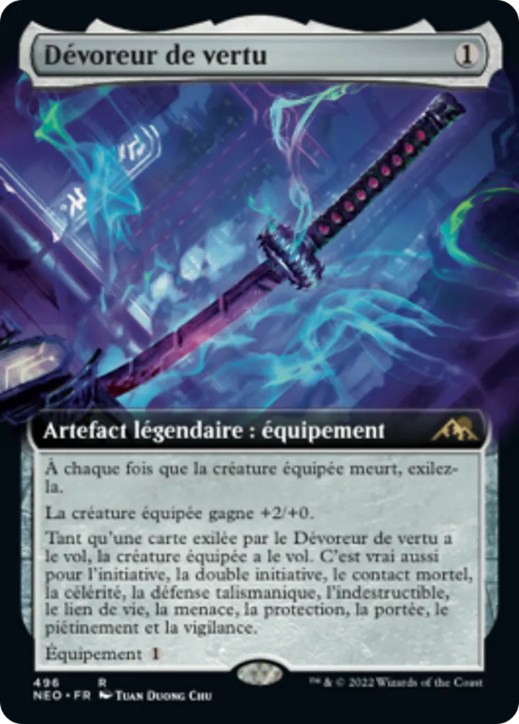 Dévoreur de vertu — Kamigawa: Neon Dynasty — Magic: The Gathering