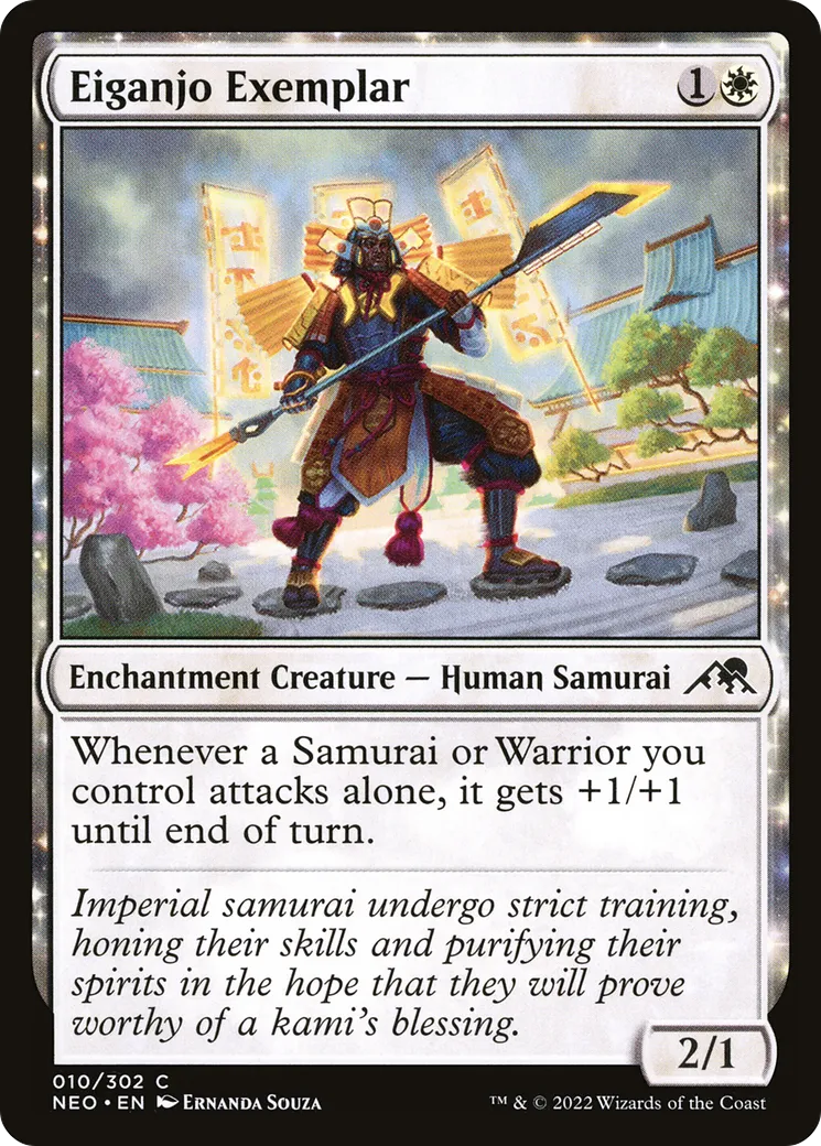 Archétype d'Eiganjo — Kamigawa: Neon Dynasty — Magic: The Gathering