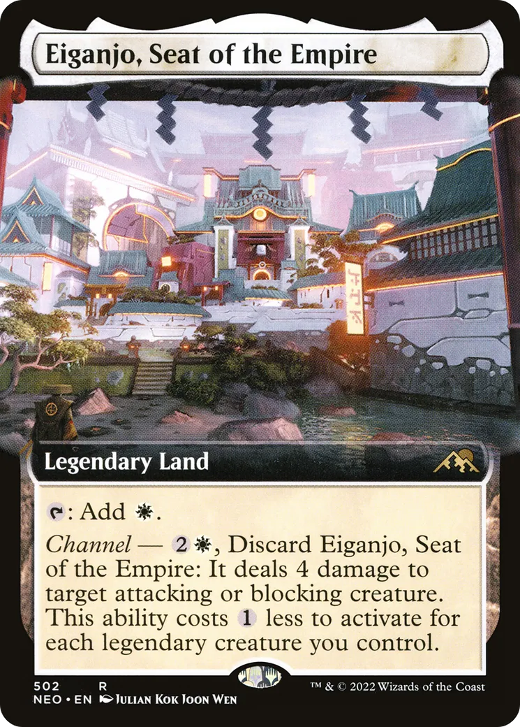 Eiganjo, Seat of the Empire — Kamigawa: Neon Dynasty — Magic: The Gathering