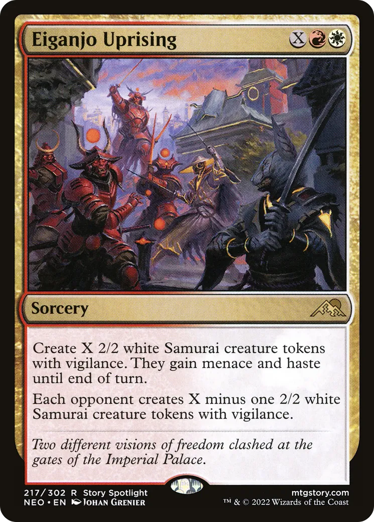 Eiganjo Uprising — Kamigawa: Neon Dynasty — Magic: The Gathering