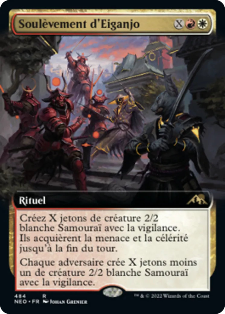 Soulèvement d'Eiganjo — Kamigawa: Neon Dynasty — Magic: The Gathering