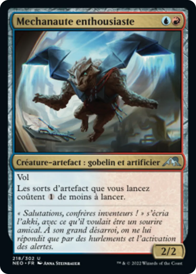 Mechanaute enthousiaste — Kamigawa: Neon Dynasty — Magic: The Gathering