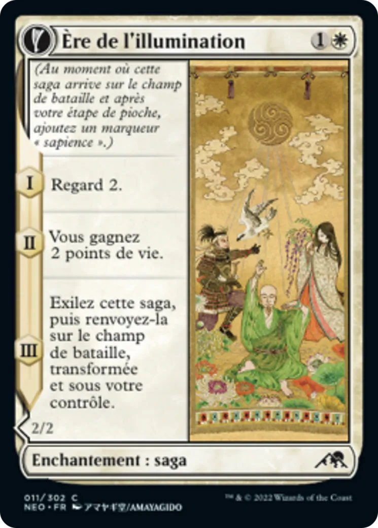 Ère de l'illumination // Main de l'illumination — Kamigawa: Neon Dynasty — Magic: The Gathering