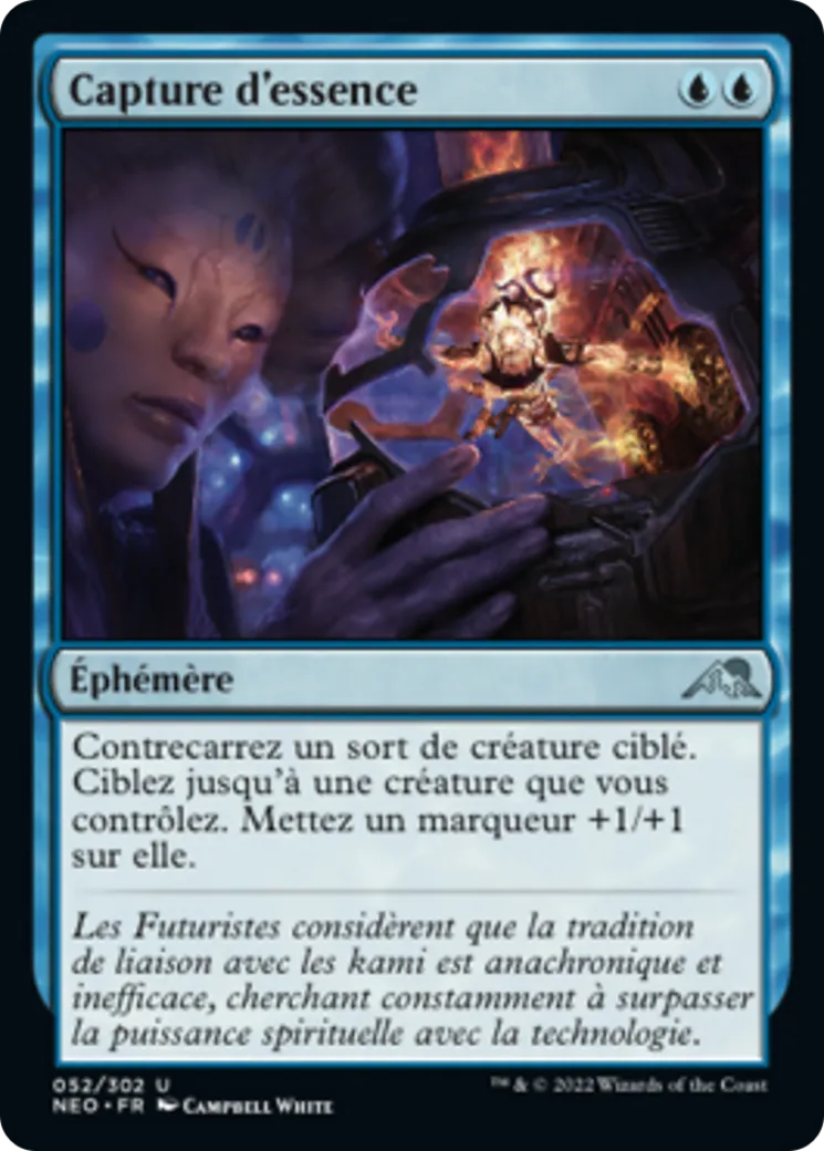 Capture d'essence — Kamigawa: Neon Dynasty — Magic: The Gathering