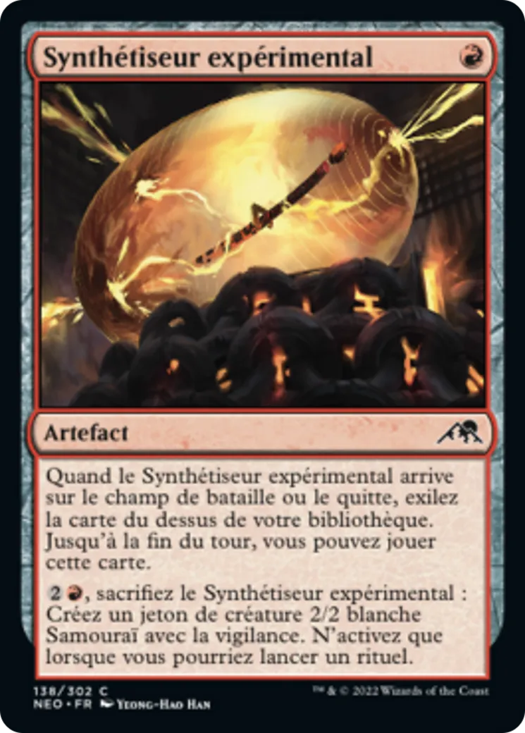 Synthétiseur expérimental — Kamigawa: Neon Dynasty — Magic: The Gathering