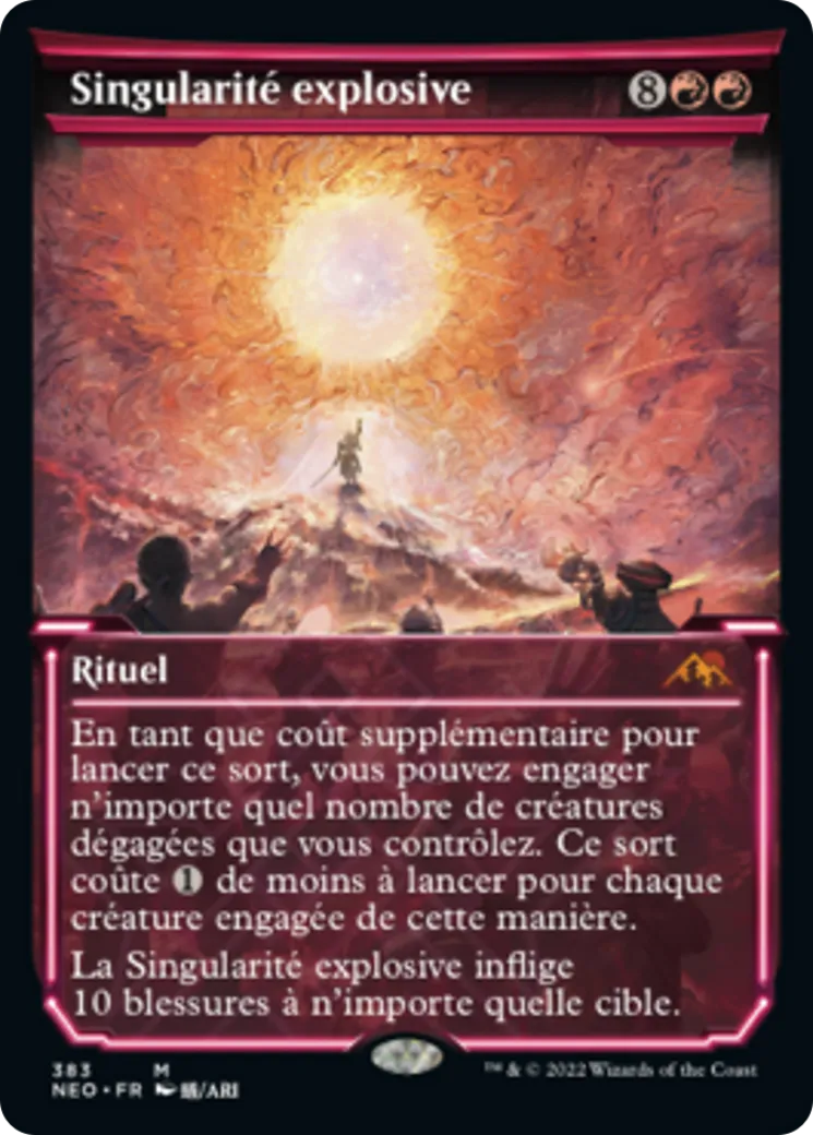 Singularité explosive — Kamigawa: Neon Dynasty — Magic: The Gathering