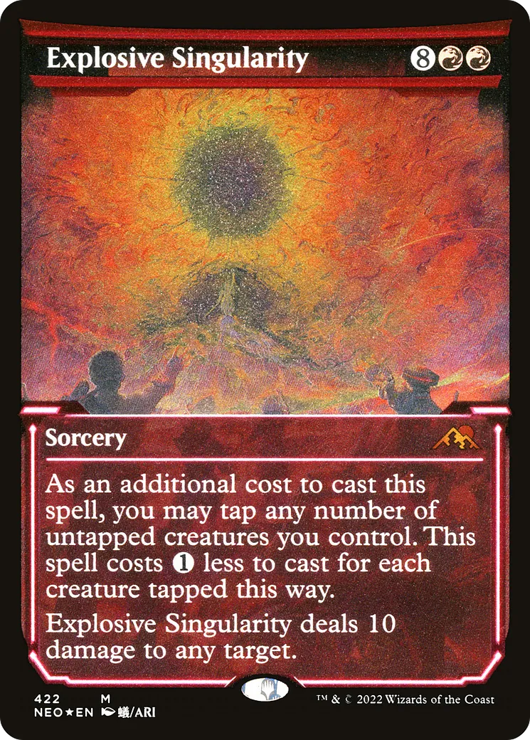 Explosive Singularity — Kamigawa: Neon Dynasty — Magic: The Gathering