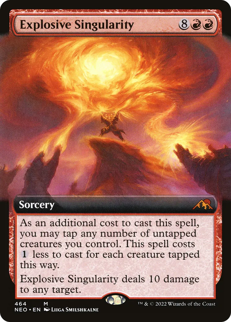 Explosive Singularity — Kamigawa: Neon Dynasty — Magic: The Gathering