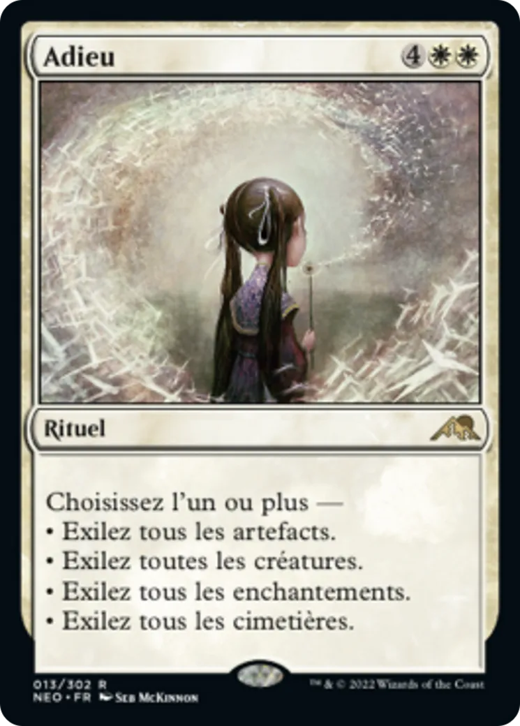 Adieu — Kamigawa: Neon Dynasty — Magic: The Gathering