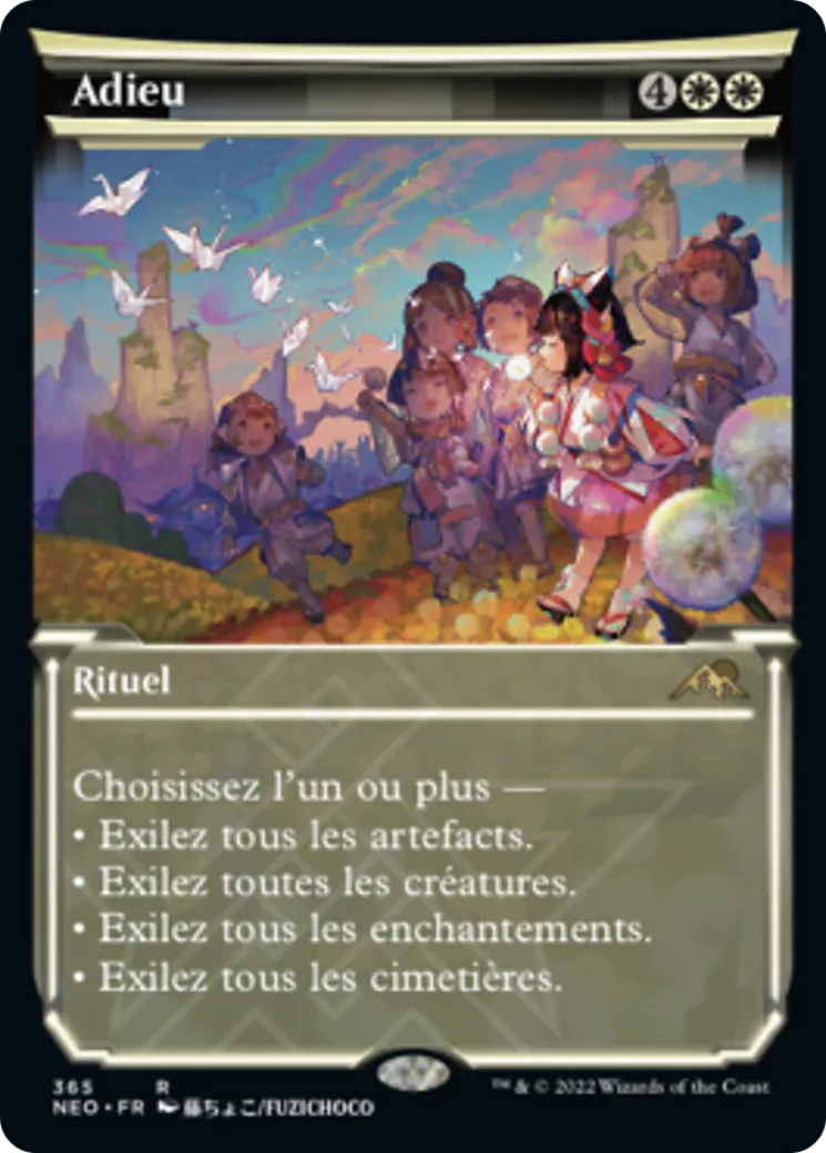 Adieu — Kamigawa: Neon Dynasty — Magic: The Gathering