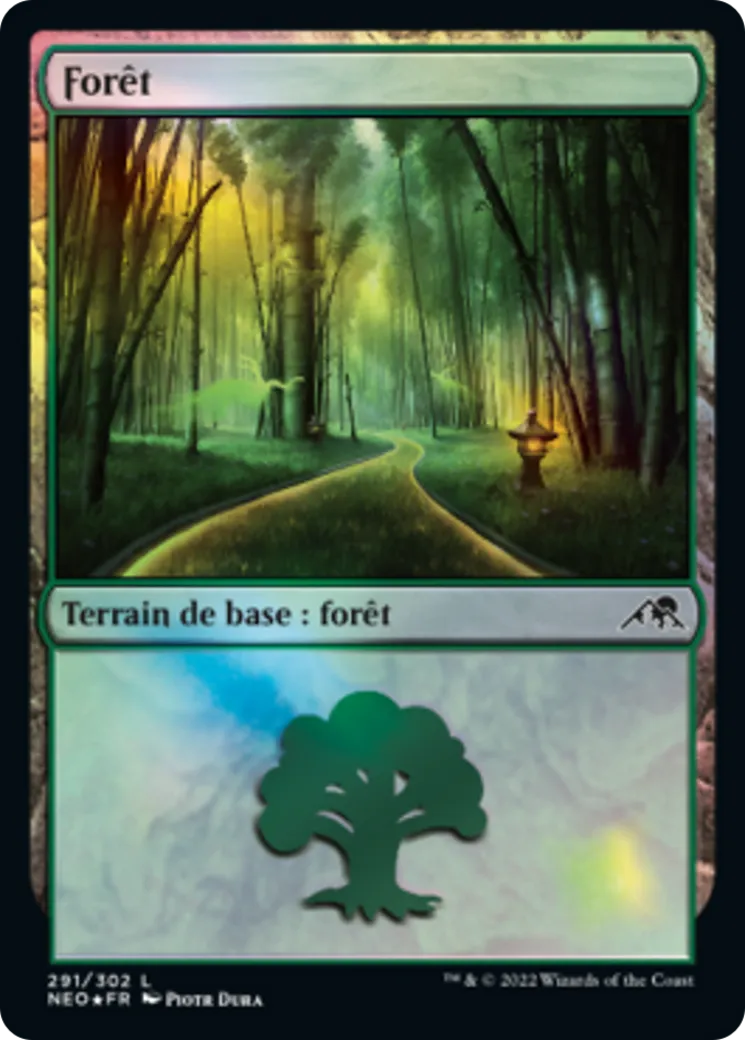 Forêt — Kamigawa: Neon Dynasty — Magic: The Gathering