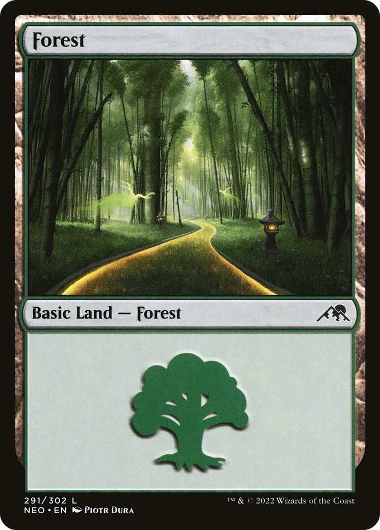 Forêt — Kamigawa: Neon Dynasty — Magic: The Gathering