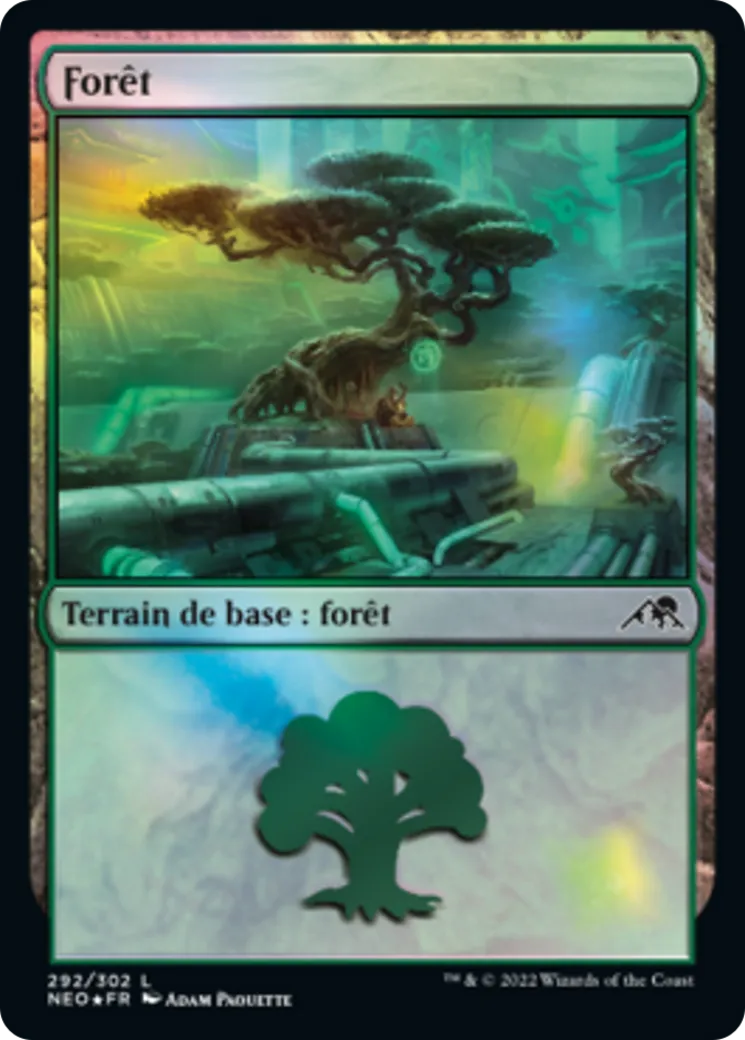 Forêt — Kamigawa: Neon Dynasty — Magic: The Gathering