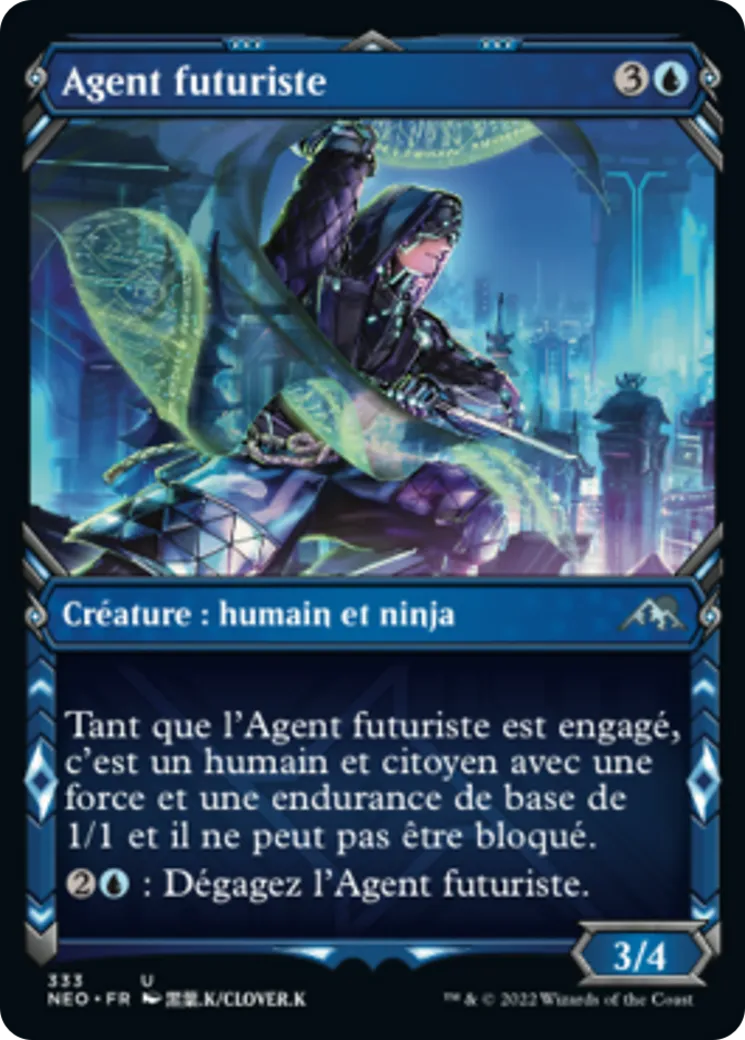 Agent futuriste — Kamigawa: Neon Dynasty — Magic: The Gathering