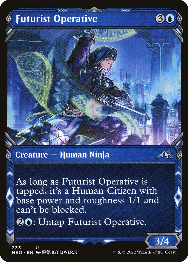 Agent futuriste — Kamigawa: Neon Dynasty — Magic: The Gathering