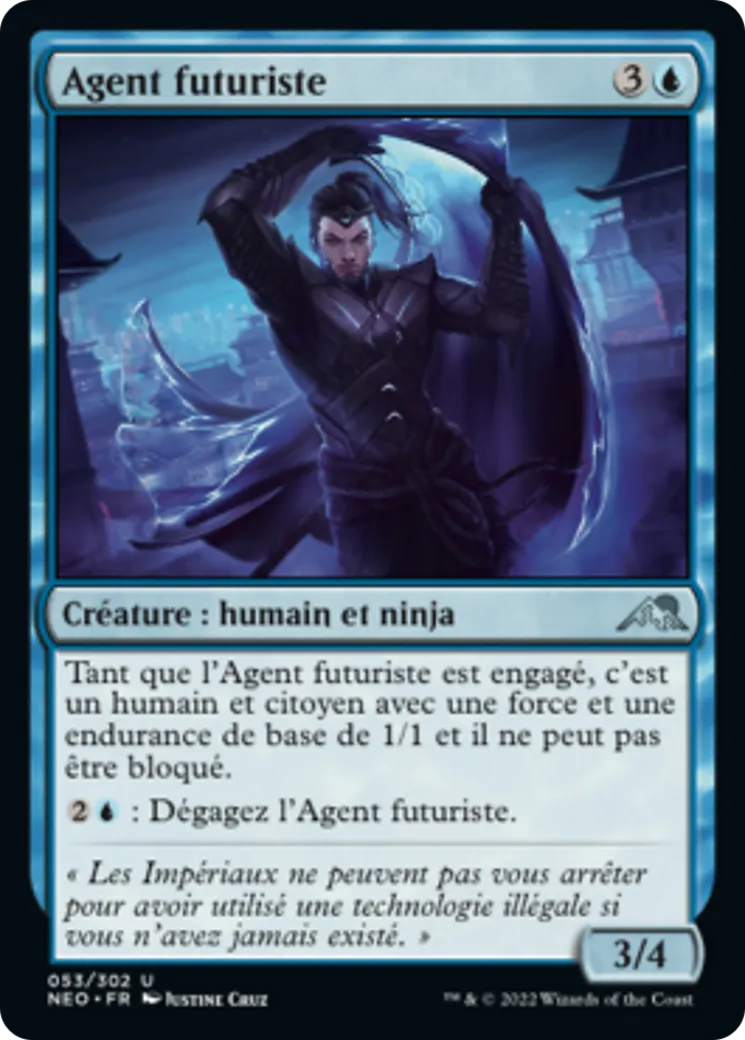 Agent futuriste — Kamigawa: Neon Dynasty — Magic: The Gathering