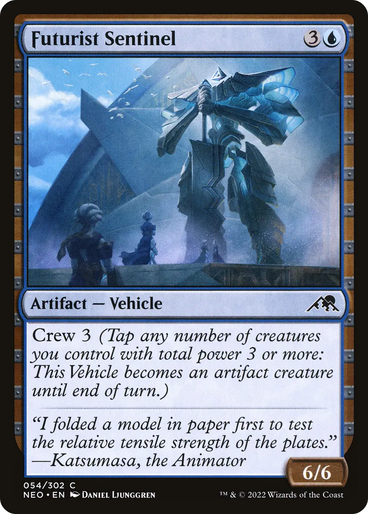 Futurist Sentinel — Kamigawa: Neon Dynasty — Magic: The Gathering