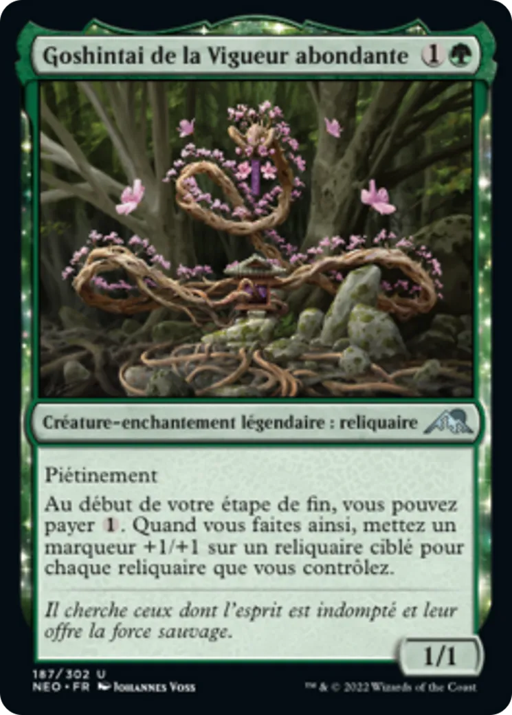Goshintai de la Vigueur abondante — Kamigawa: Neon Dynasty — Magic: The Gathering