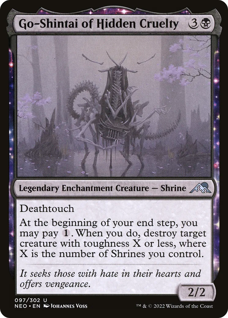 Go-Shintai of Hidden Cruelty — Kamigawa: Neon Dynasty — Magic: The Gathering