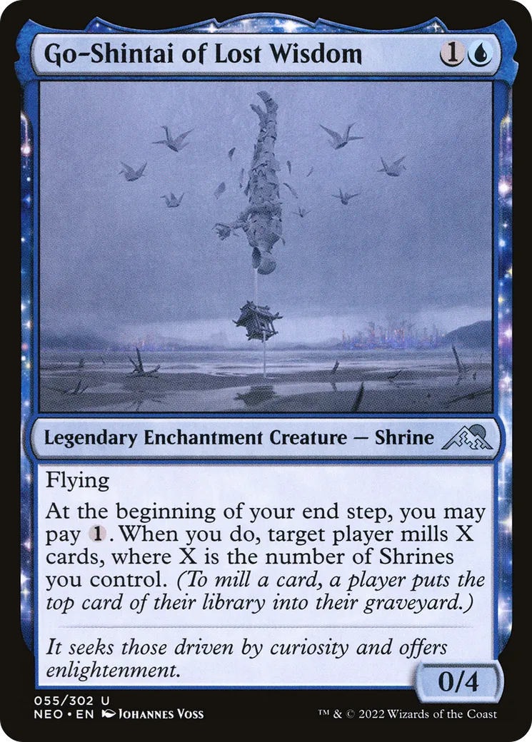 Go-Shintai of Lost Wisdom — Kamigawa: Neon Dynasty — Magic: The Gathering