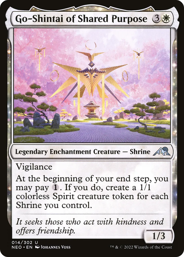Go-Shintai of Shared Purpose — Kamigawa: Neon Dynasty — Magic: The Gathering