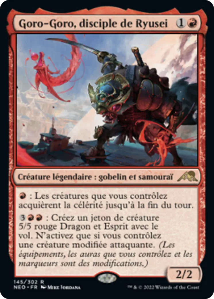 Goro-Goro, disciple de Ryusei — Kamigawa: Neon Dynasty — Magic: The Gathering