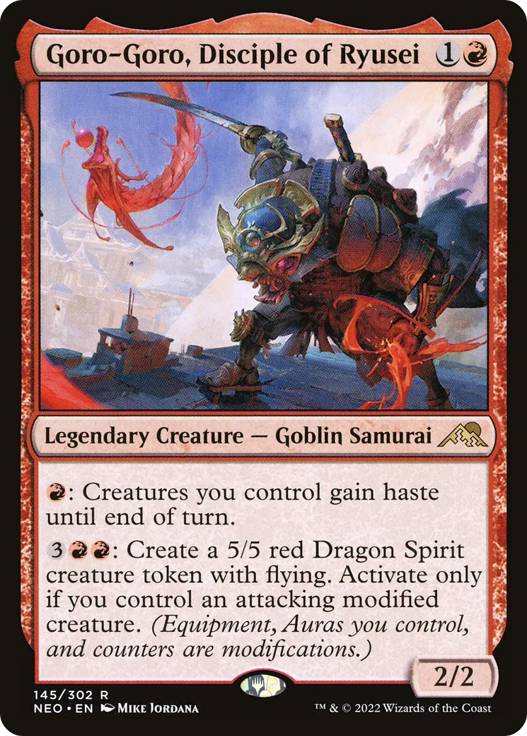 Goro-Goro, Disciple of Ryusei — Kamigawa: Neon Dynasty — Magic: The Gathering