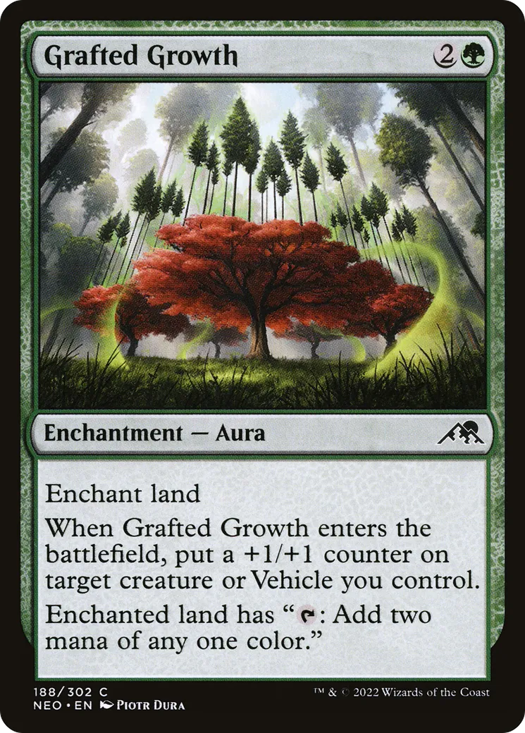 Croissance greffée — Kamigawa: Neon Dynasty — Magic: The Gathering