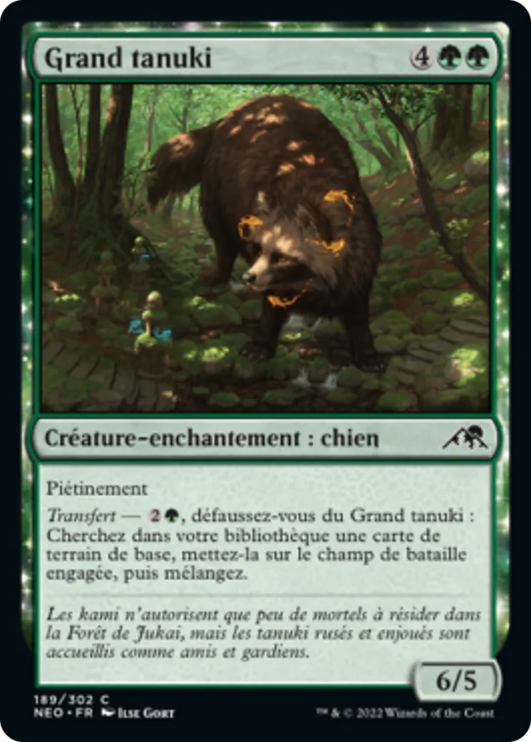 Grand tanuki — Kamigawa: Neon Dynasty — Magic: The Gathering