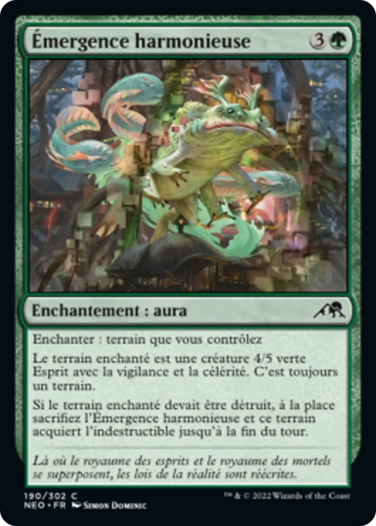 Émergence harmonieuse — Kamigawa: Neon Dynasty — Magic: The Gathering