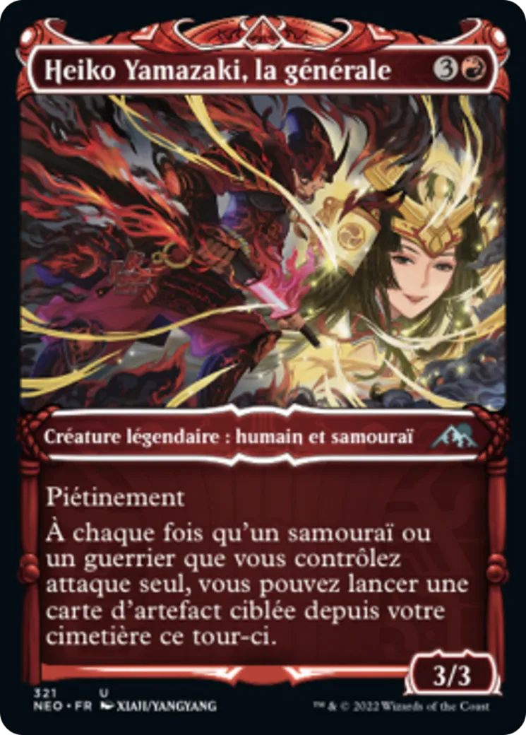 Heiko Yamazaki, la générale — Kamigawa: Neon Dynasty — Magic: The Gathering
