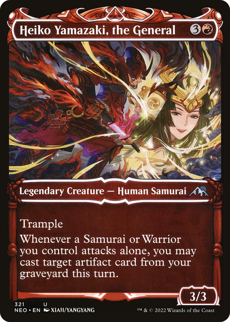 Heiko Yamazaki, la générale — Kamigawa: Neon Dynasty — Magic: The Gathering