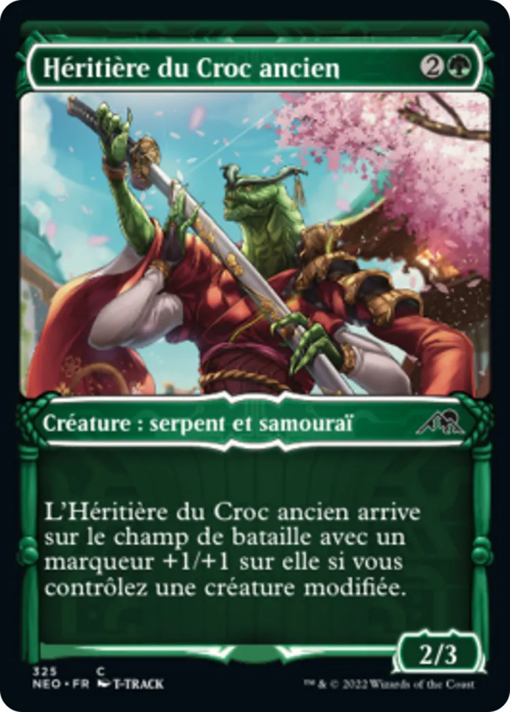 Héritière du Croc ancien — Kamigawa: Neon Dynasty — Magic: The Gathering