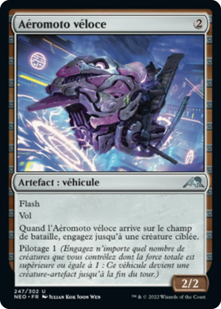 Aéromoto véloce — Kamigawa: Neon Dynasty — Magic: The Gathering