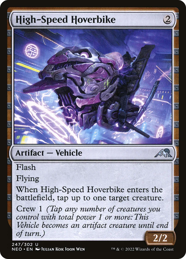 High-Speed Hoverbike — Kamigawa: Neon Dynasty — Magic: The Gathering