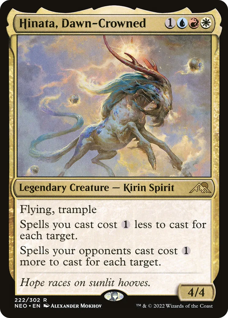 Hinata, Souverain de l'aube — Kamigawa: Neon Dynasty — Magic: The Gathering
