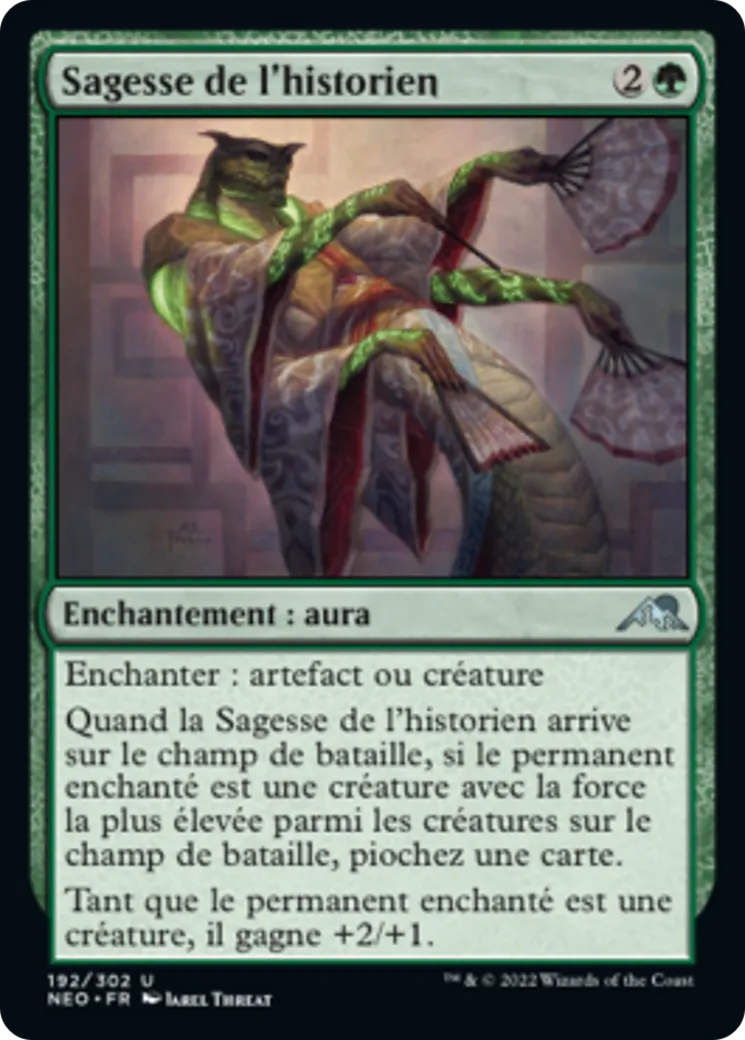 Sagesse de l'historien — Kamigawa: Neon Dynasty — Magic: The Gathering