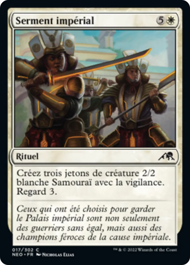Serment impérial — Kamigawa: Neon Dynasty — Magic: The Gathering