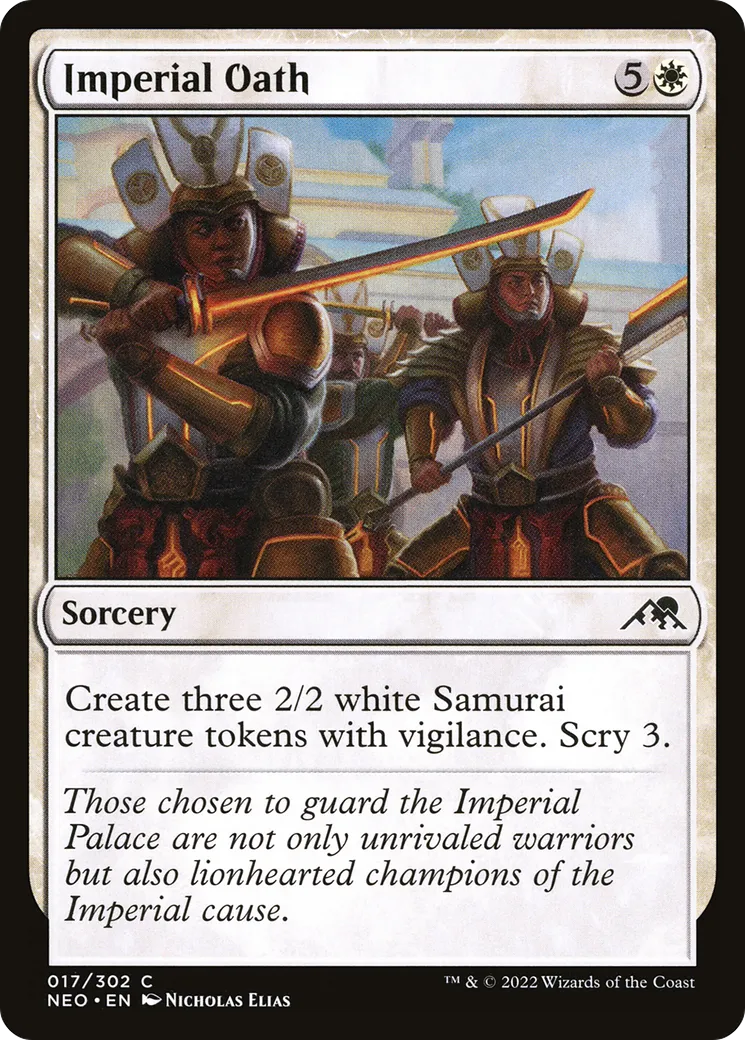 Imperial Oath — Kamigawa: Neon Dynasty — Magic: The Gathering