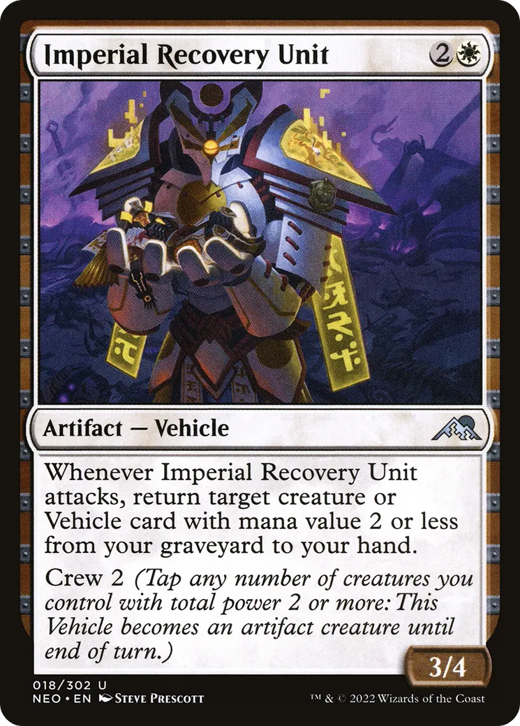 Unité d'assistance impériale — Kamigawa: Neon Dynasty — Magic: The Gathering