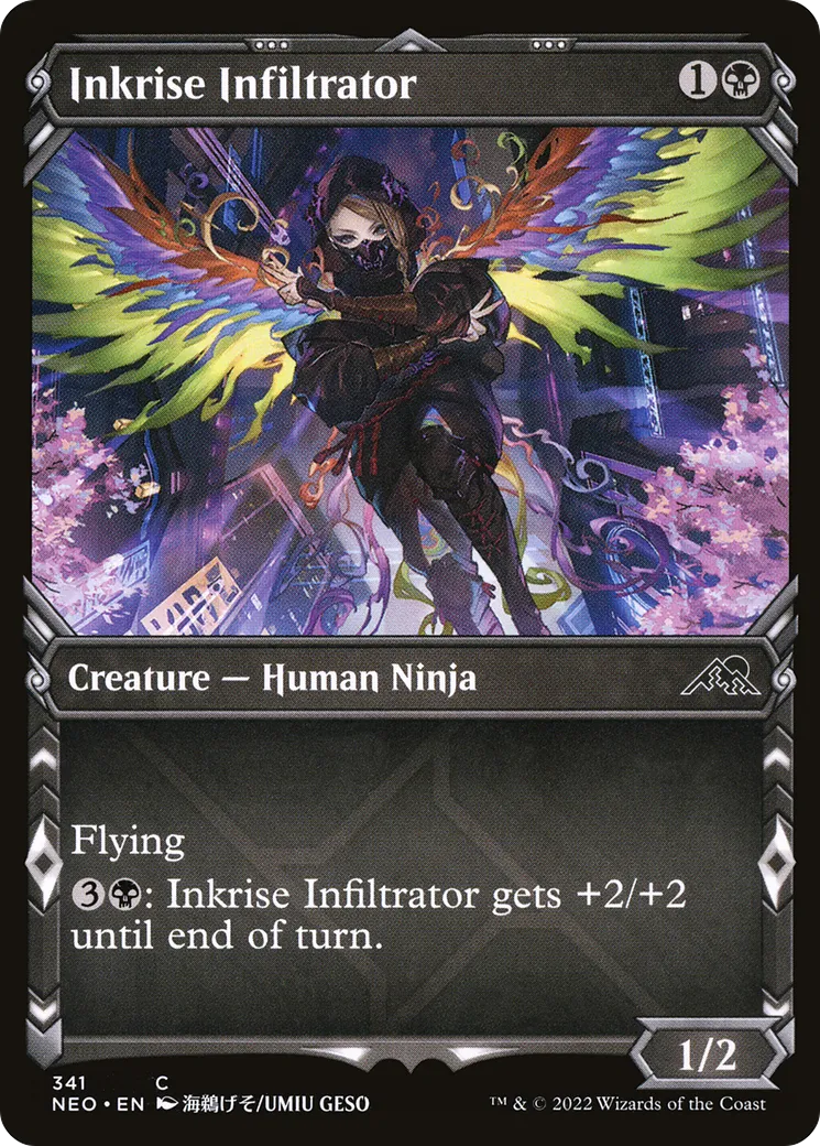 Infiltrateur encronaute — Kamigawa: Neon Dynasty — Magic: The Gathering
